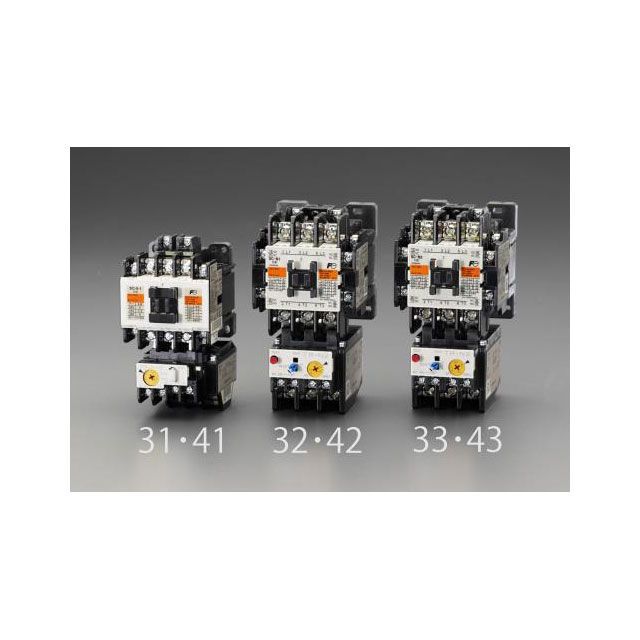 ESCO 200V/200V・4.0 kw 電磁開閉器（標準尺度形） EA940NA-41 エスコ 電動手道具