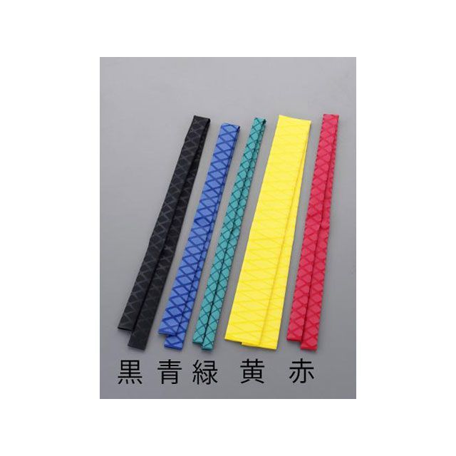ESCO φ50mmx1.0m 上滑り打ち切り手持ち部分（熱締め付ける・黒） EA944-191 製造業者店卸し資産あり エスコ 電動手道具