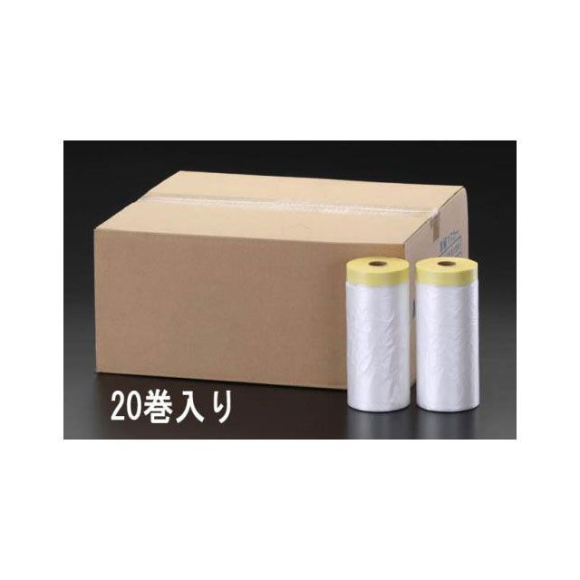 ESCO 1000mmx35m マスキングシート(車輌用/20巻) EA944MC-21AA メーカー在庫あり エスコ 作業場工具|パークアップ 店