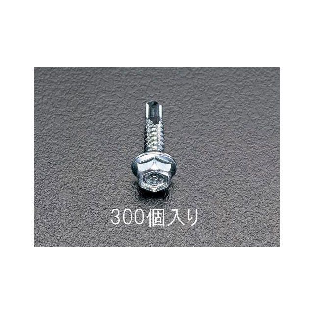 ESCO 6x45粍 六角頭ピアス螺旋釘（300本） EA949EE-64 エスコ お手々物の具