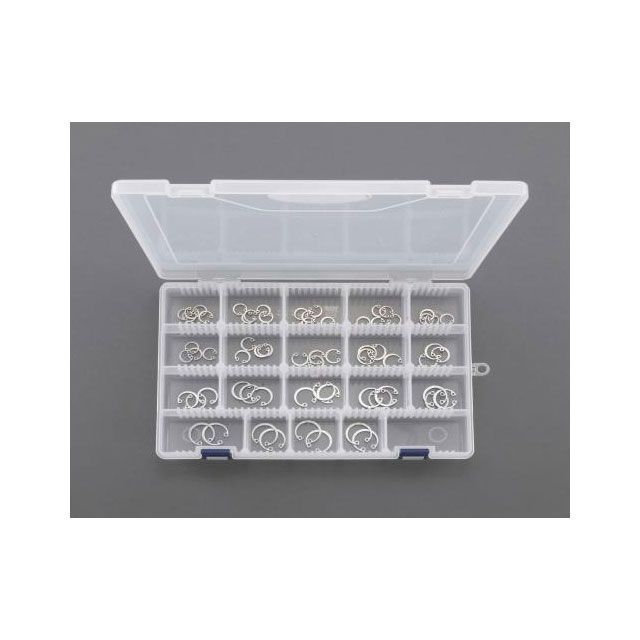 ESCO 6.4-25粍 穴用スナップリングセット（ステンレス鋼） EA949PA-3 エスコ お手々物の具