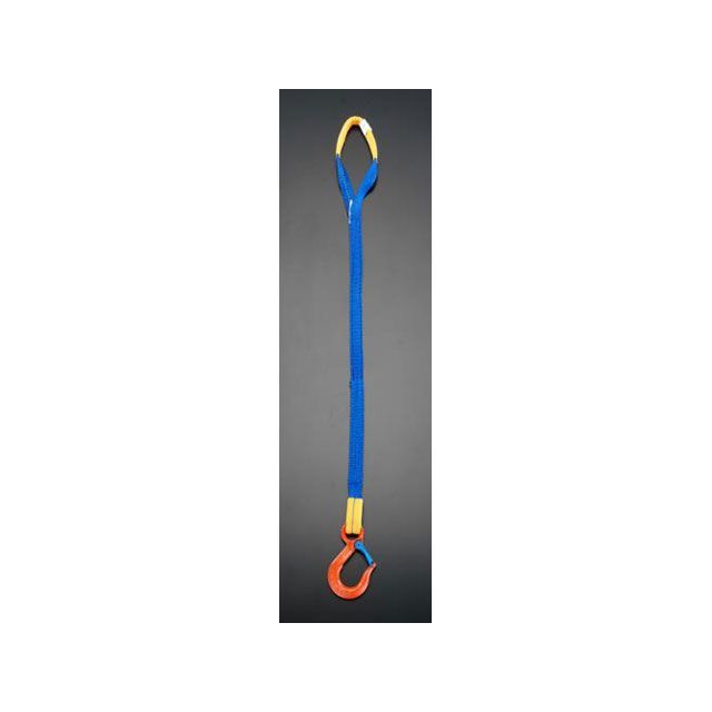 ESCO 1.0 tonx1.0m 金具付スリング（1本懸け） EA981EB-1A 製造業者店卸し資産あり エスコ 制作室手道具