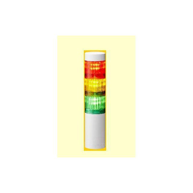 ESCO AC/DC24V LED小型積層交通信号灯（3色） EA983FW-36A エスコ 電動手道具