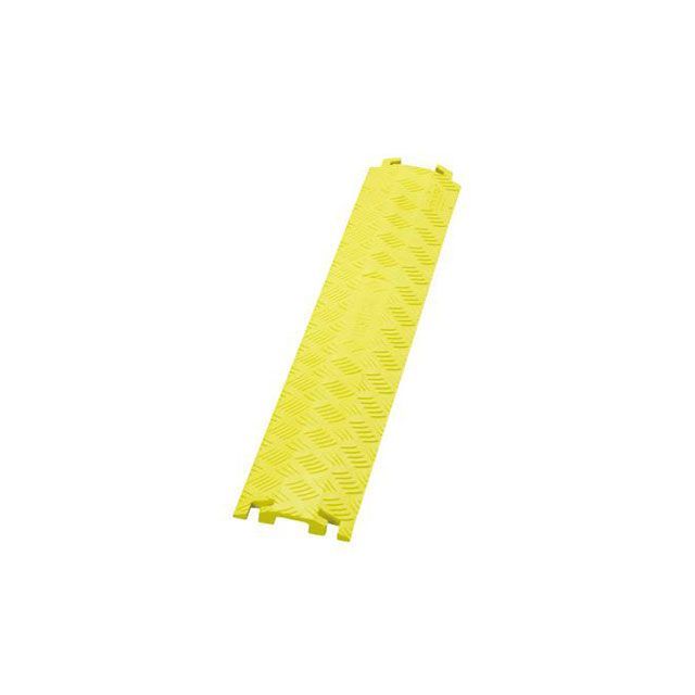 ESCO 914x133x19mm ケーブルプロテクター（1溝/黄） EA983PF-22 メーカー在庫あり エスコ 電動工具