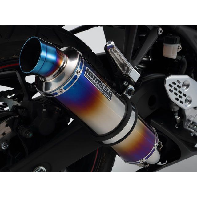 BMS RACING FACTORY R-EVO スリップオン 政府認証 サイレンサー ヒートチタン G239-53-P1J BMS マフラー本体 YZF R-3