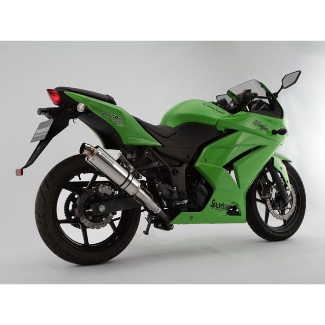 BMS RACING FACTORY R-EVOスリップオン JMCA サイレンサー ステンレス G409-53-P6J BMS マフラー本体 Ninja250R 36,104円