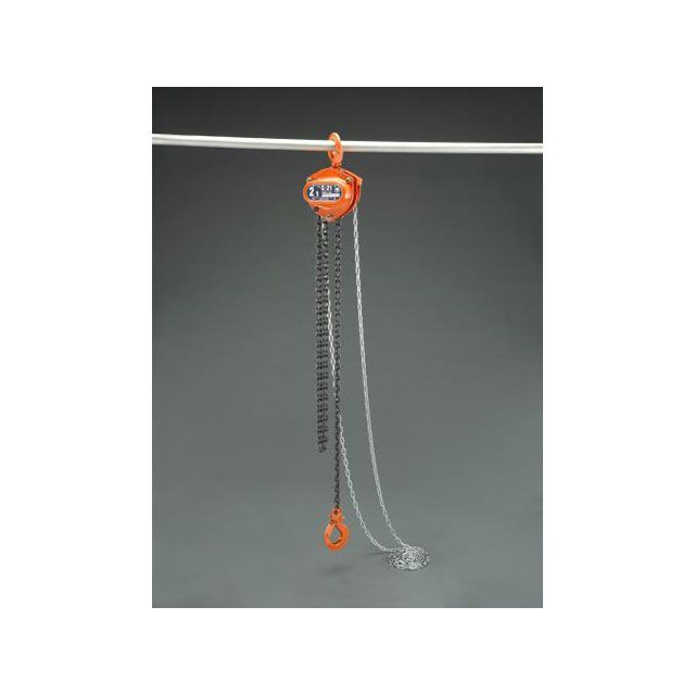 ESCO 2.0tonx3.0m チェーンブロック EA987CM-3 エスコ 作業場工具｜パークアップ 店