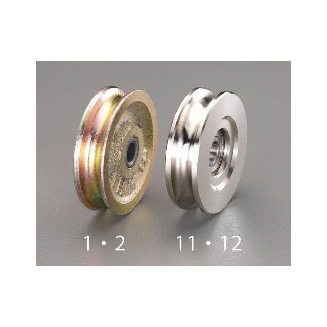 ESCO 75x12mm シーブ（ベアリング入） EA987HR-12 エスコ 作業場工具