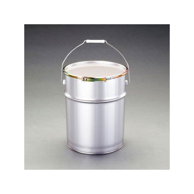 ESCO 20L ペール缶（ダンス楽隊手合い/耐食・耐薬品性/SUS） EA991AG-8 エスコ 制作室手道具
