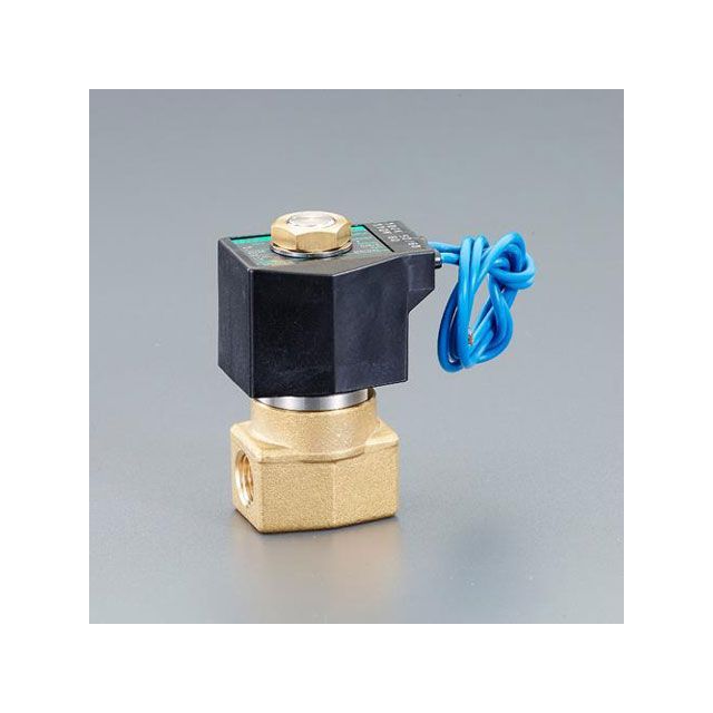 ESCO AC200V・Rc1/2”（10.0粍） 2道のり電磁弁 EA153HA-26 エスコ 制作室手道具