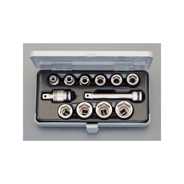 ESCO 3/8&rdquo;DR インパクトソケットセット EA164MK エスコ ハンドツール｜パークアップ 店