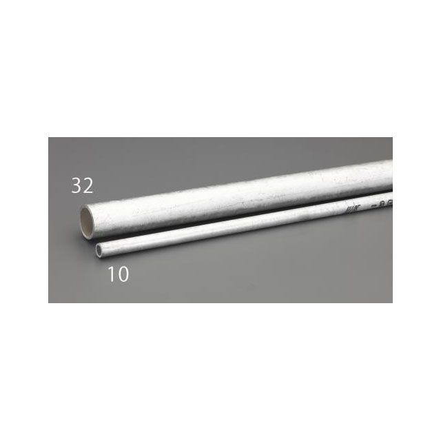 ESCO 40A/2.0m 配管工事用カーボン鋼管（SGP管） EA469BA-40 製造業者店卸し資産あり エスコ 制作室手道具