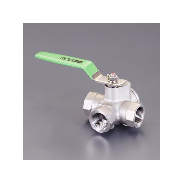 ESCO Rc 3/4” 三方ボールバルブ（ステンレス製） EA470BT-6 エスコ 作業場工具