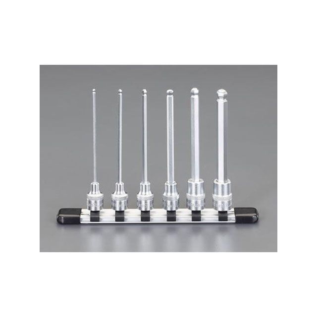 ESCO 3/8&rdquo;DR/3-10mm Ball-Hex 超ロングビットソケット EA618JH-100 エスコ ハンドツール｜パークアップ 店