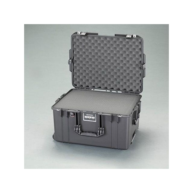 ESCO 535x402x295粍/内寸 雨合羽入れもの（軽さ/黒） EA657AR-607 エスコ 制作室手道具