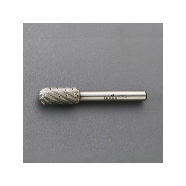 ESCO 8x20x60mm/6mm軸 超硬カッター（ステンレス用） EA819GL-112 エスコ 切削工具