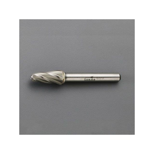ESCO 12x30x70mm/6mm軸 超硬カッター（アルミ用） EA819GL-344 エスコ 切削工具