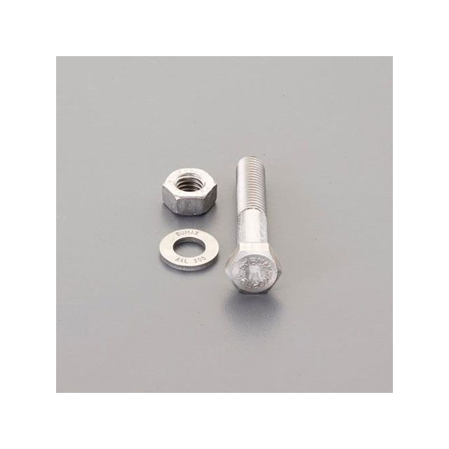 ESCO M20x 75mm強力六角ボルト（SUS/ナットワッシャ付半ネジ） EA949DT-2002 エスコ ハンドツール