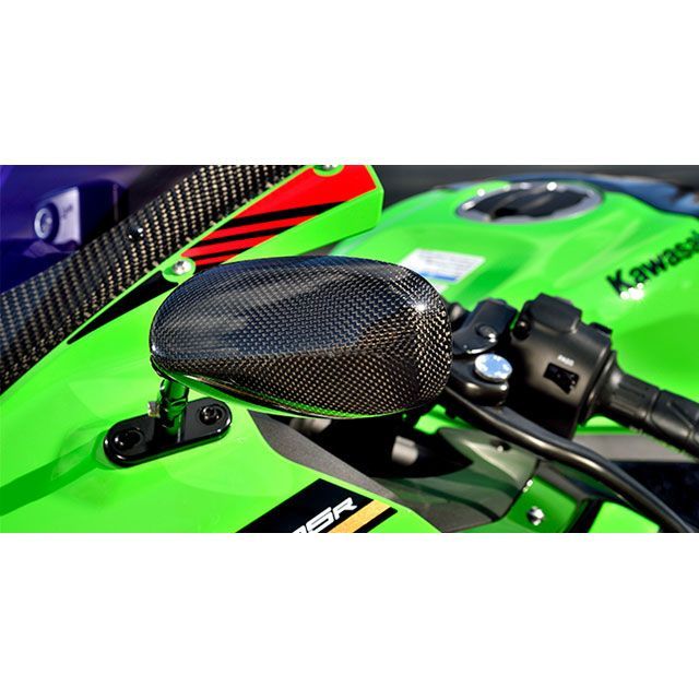 Magical Racing TYPE-1/平織カーボン エルボーロングステム Ｂ ブラック A01-CARK-B0011 マジカルレーシング ミラー関連パーツ ZX-25R｜パークアップ 店