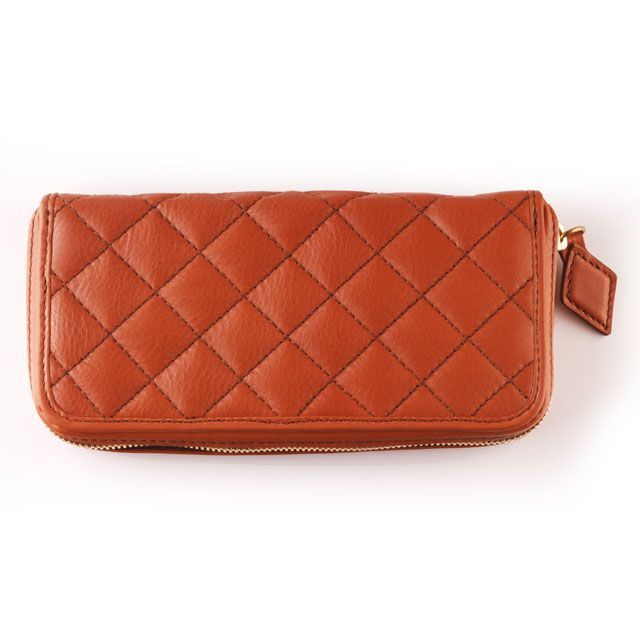 SHM LEATHER WALLET ロング ダイヤステッチ（オールドゴールド） ASH013-4 SHM 財布