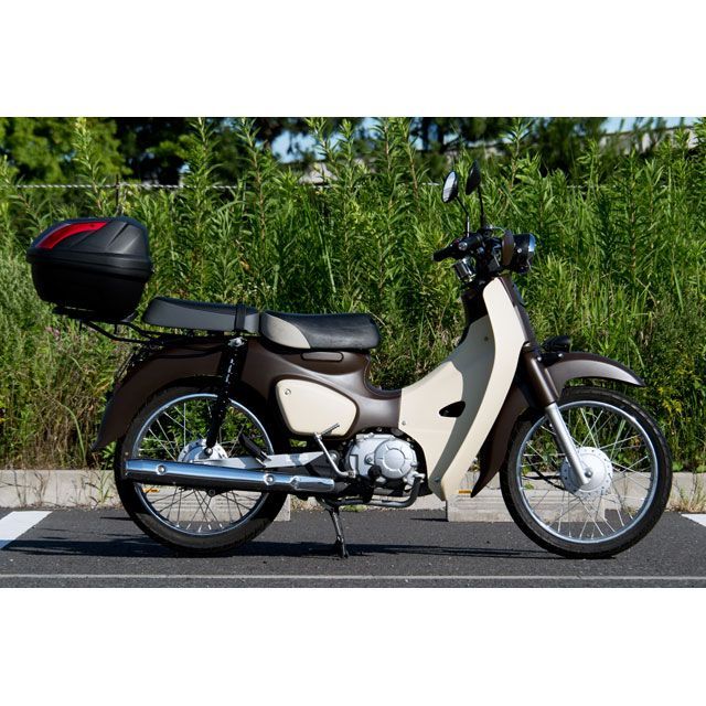 WW スーパーカブ110用タンデムシート＋キャリアボックスセット 容量 32リッター wca-43-hwb32-ts-1 メーカー在庫あり ワールドウォーク ツーリング用ボックス スーパーカブ110