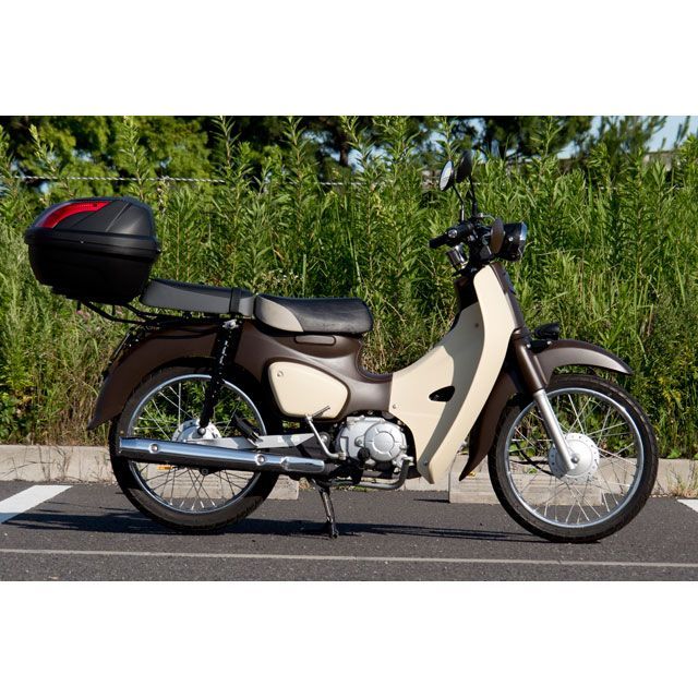 WW スーパーカブ110用タンデムシート+キャリアボックスセット 容量 48リッター wca-43-hwb48-ts-1 メーカー在庫あり ワールドウォーク ツーリング用ボックス スーパーカブ110
