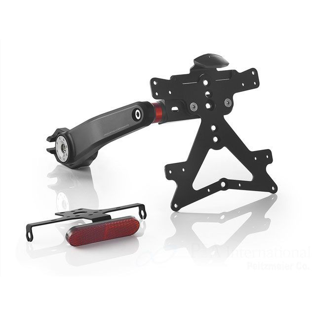 RIZOMA License support plate 「SIDE ARM」 PT607B リゾマ その他外装関連パーツ F3 800 EAS ABS