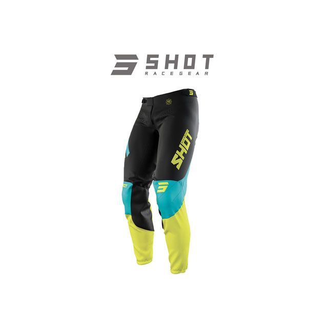 SHOT RACE GEAR スーパーフレックスパンツ AEROLITE（ライム） サイズ 32 A0A-11A1-A02-32 SHOT RACE GEAR モトクロス用品