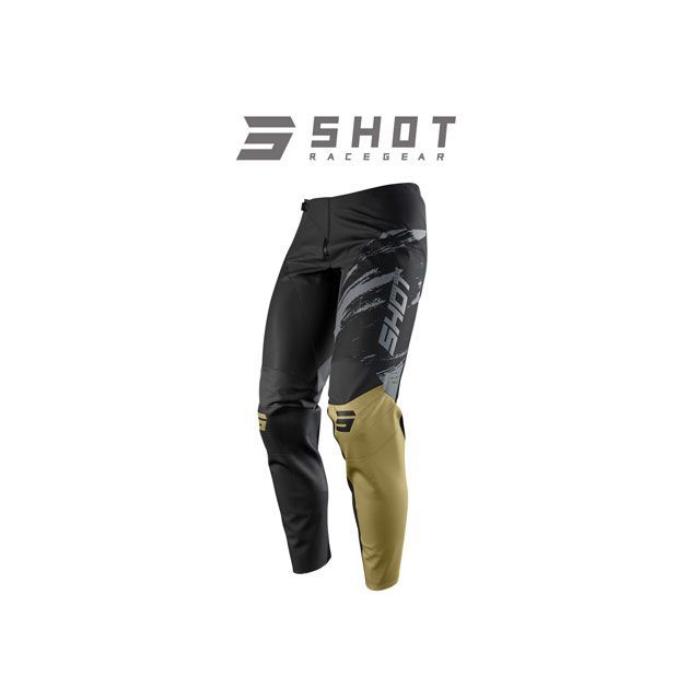 SHOT RACE GEAR パンツ CONTACT DRAW(ゴールド) サイズ 30 A0A-11B2-B01-30 SHOT RACE GEAR モトクロス用品|パークアップ 店