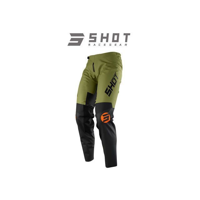 SHOT RACE GEAR パンツ DEVO STORM（カーキ） サイズ 34 A0A-11C2-B02-34 SHOT RACE GEAR モトクロス用品 14,901円