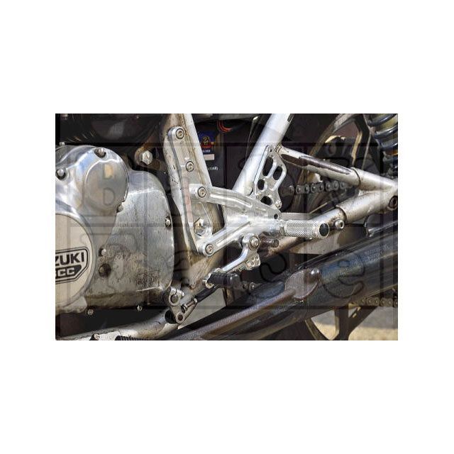 BABYFACE バックステップキット ブレンボマスターシリンダー用 カラー ブラック 002-S025BK ベビーフェイス バックステップ関連パーツ GSX1100/750S KATANA|パークアップ 店