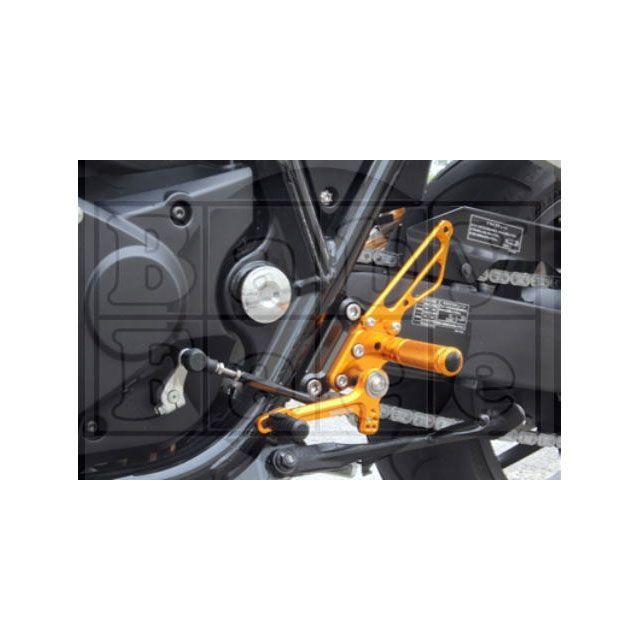 BABYFACE バックステップキット カラー シルバー 002-H041SV ベビーフェイス バックステップ関連パーツ CB1300SF
