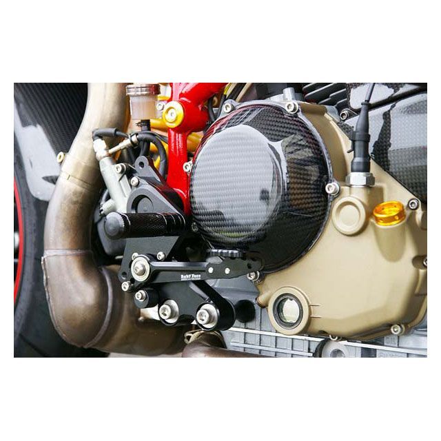 BABYFACE バックステップキット カラー シルバー 002-D012SVb ベビーフェイス バックステップ関連パーツ Hypermotard1100