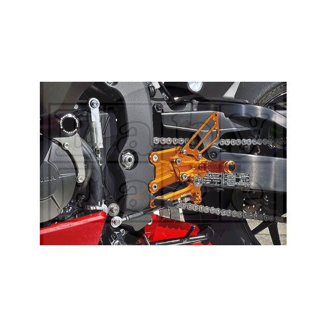 BABYFACE バックステップキット カラー ブラック 002-H043BK ベビーフェイス バックステップ関連パーツ CBR600RR