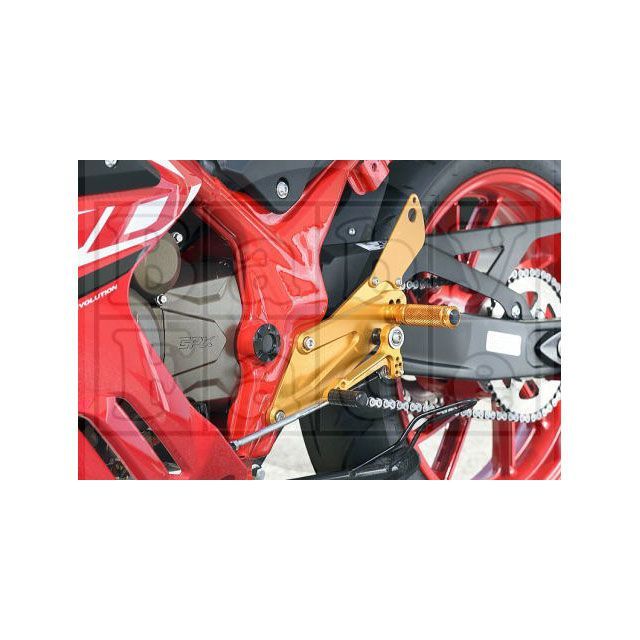 BABYFACE バックステップキット カラー ゴールド 002-DH03GD ベビーフェイス バックステップ関連パーツ GR200R|パークアップ 店