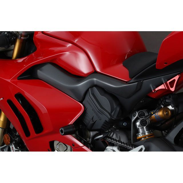 AELLA カーボンフレームカバー AC-V4-003-01 アエラ ドレスアップ・カバー Panigale V4R/V4S