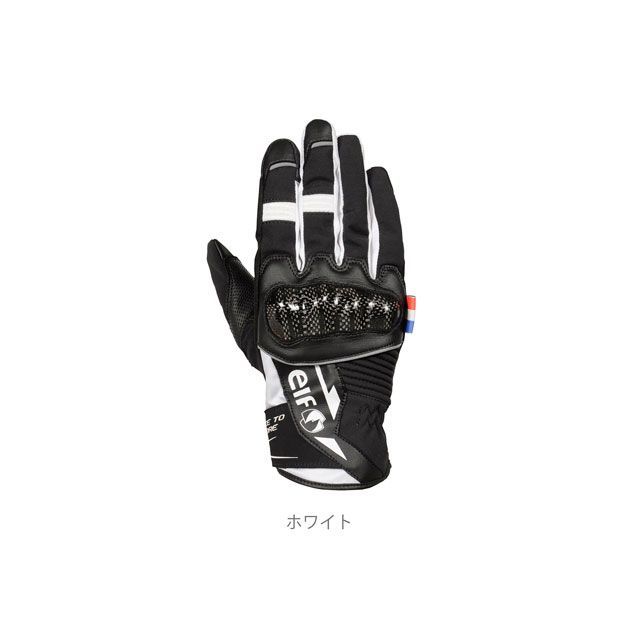 elf riding wear EG-A511 アジリタグローブ（ホワイト） サイズ M EG-A511 メーカー在庫あり エルフ ライディングウェア ライディンググローブ