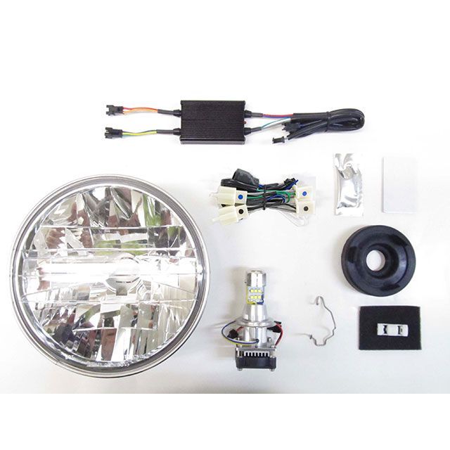 PROTEC 64017-60 LBH-H31 LEDマルチリフレクターヘッドライトライトレスキット 64017-60 プロテック ヘッドライト・バルブ CB400SF｜パークアップ 店