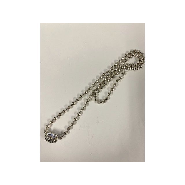 Bill Wall Leather 24”-5.5MM BALL CHAIN W/GOTHIC BASKET N863-24” Bill Wall Leather アクセサリー|パークアップ 店