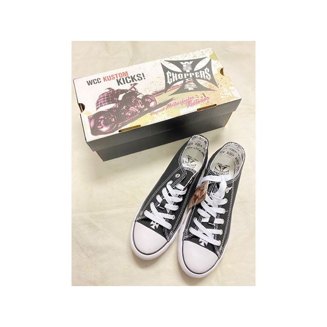 WEST COAST CHOPPERS ローカット スニーカー ブラック サイズ 43(27cm) 966349 ウエストコーストチョッパーズ カジュアルシューズ|パークアップ 店