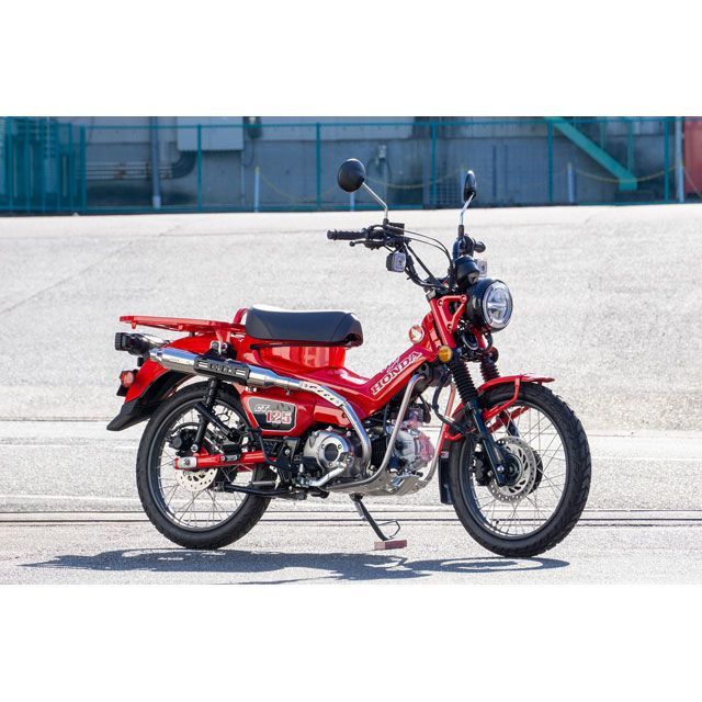 OVER RACING シガーパイプ アップ マフラー ・16-06-03 メーカー在庫あり オーバーレーシング マフラー本体 CT125｜パークアップ 店