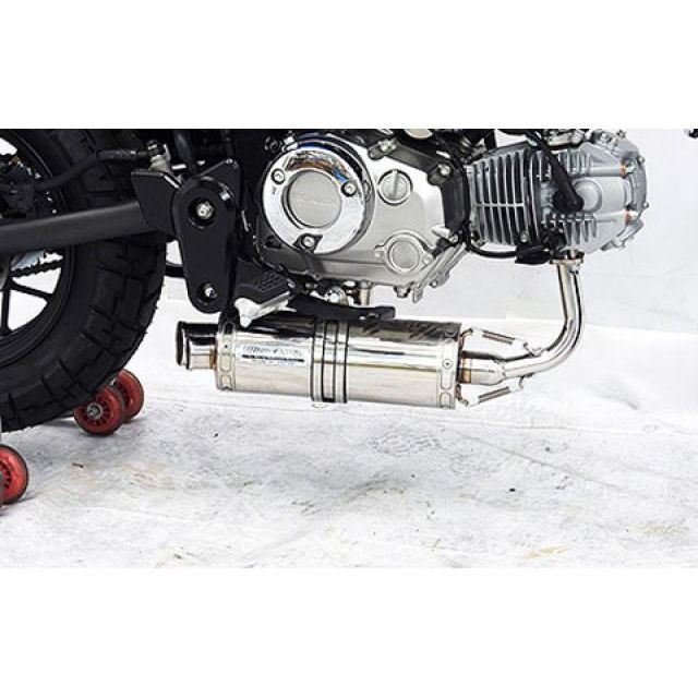 WirusWin モンキー125(8BJ-JB03)用 ツインテールダウンマフラー ウイルズウィン マフラー本体 モンキー125