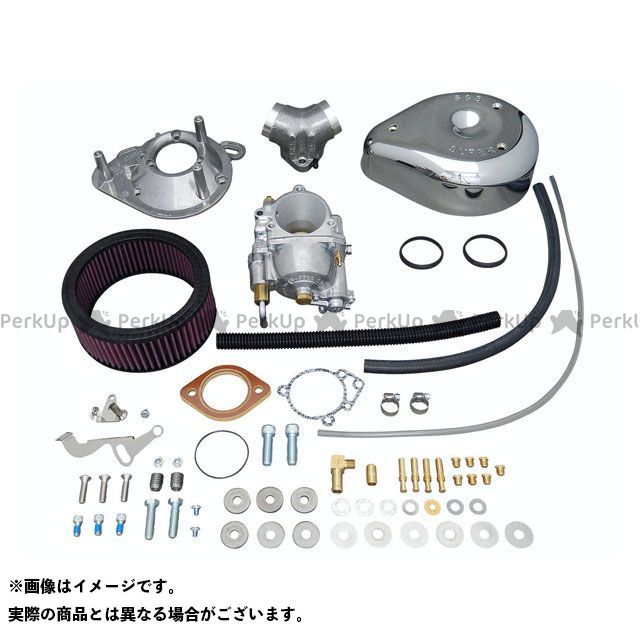 ダブル／ミストブルー 正規品／エス＆エス スーパーG キャブ コンプリートキット w/マニホールド 06 BT SS バイク 