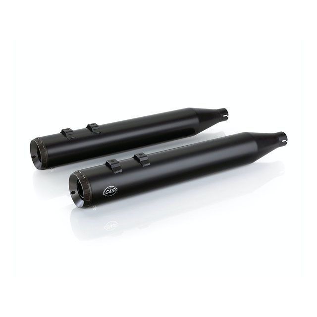S&S グランドナショナル4&rdquo;スリップオン ブラック 95-16y BT ・022350 エス＆エス マフラー本体｜パークアップ 店