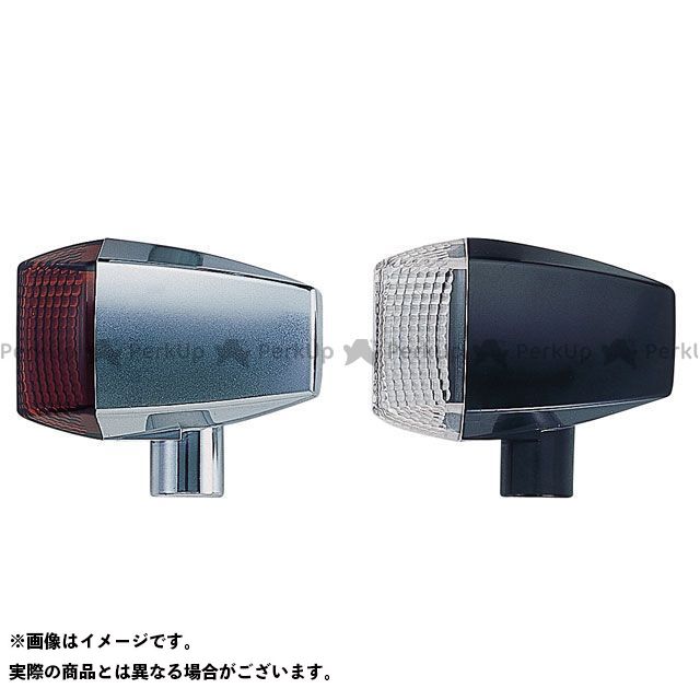 POSH Faith ZRタイプウインカー（バルブタイプ） スタンダードレンズ ボディカラー ブラック レンズカラー スモーク ・053483-06 ポッシュフェイス ウインカー関連パーツ CB1300SF
