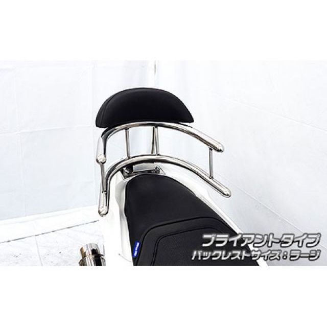 WirusWin PCX e：HEV（2AJ-JK06）用 バックホールドタンデムバー ブライアントタイプ バックレストサイズ ラージ ウイルズウィン タンデム用品 PCX e：HEV