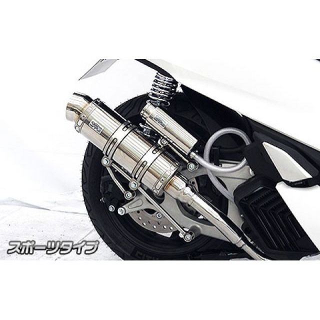 pcx125 jk05ウイルズウィン アトミックツインマフラー 楽天市場】PCX125（2BJ-JK05） アトミックツインマフラー スポーツ