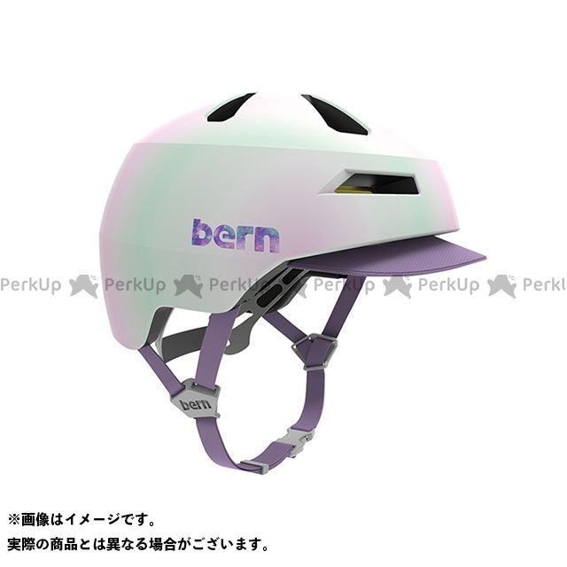 bern 銀輪 赤ちゃん用安全帽 bern（バーン）［NINO2.0］ ニーノ2.0 幼稚園未成熟客体（GALAXY PEARL） 大きさ M BE-BB31Z21SGP-03 バーン（銀輪） 安全帽