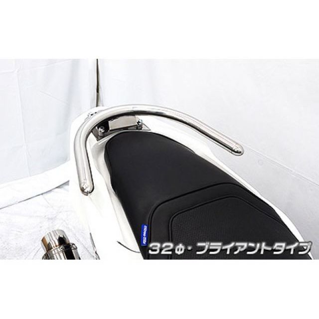 WirusWin PCX160（2BK-KF47）用 32φタンデムバー ブライアントタイプ ウイルズウィン タンデム用品 PCX160