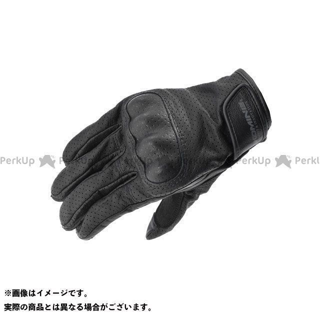 KOMINE 2022年春夏モデル GK-257 ベンティッドプロテクトレザーグローブ（ブラック） サイズ 3XL ・06-257 コミネ レザーグローブ